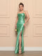 Vestido com Babado Sereia da Petra Fina - VERDE