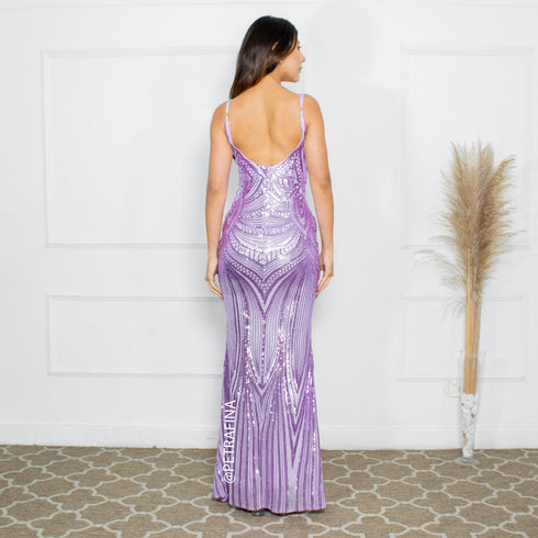 VESTIDO DE ALCINHA PAETE PETRA FINA