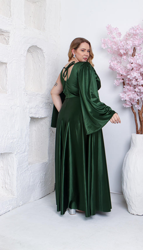 VESTIDO CAPA PRADA VESTIDO DE FESTA PETRA FINA