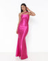 VESTIDO SEREIA PRADA ALÇA CRUZADA