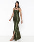 VESTIDO SEREIA PRADA ALÇA CRUZADA