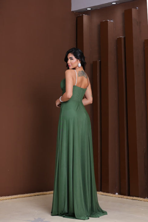 VESTIDO MODELO CAPA ALÇA BRILHO