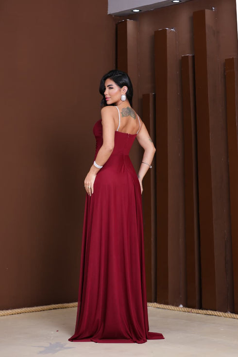 VESTIDO MODELO CAPA ALÇA BRILHO