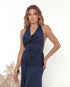 VESTIDO LISO FRENTE ÚNICA