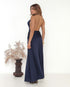 VESTIDO LISO FRENTE ÚNICA