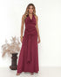 VESTIDO LISO FRENTE ÚNICA