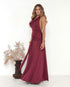 VESTIDO LISO FRENTE ÚNICA