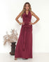 VESTIDO LISO FRENTE ÚNICA
