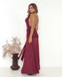 VESTIDO LISO FRENTE ÚNICA