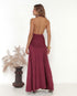VESTIDO LISO FRENTE ÚNICA