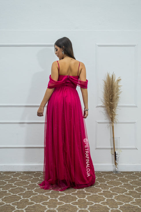 VESTIDO FRANZIDO OMBRO A OMBRO